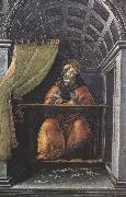 Sandro Botticelli St Augustine in his Study (mk36) oil